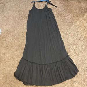 Aerie crochet trim maxi sundress NWOT